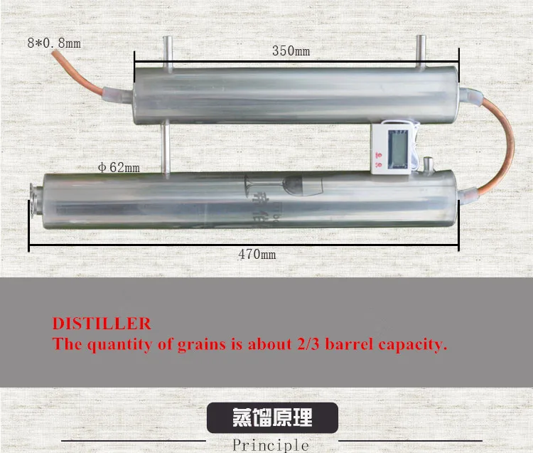 60L дома Полный комплект Дистилляция колонна 304 Нержавеющая сталь алкоголь самогон Хуч водка виски бренди дистиллятор сок и т. д