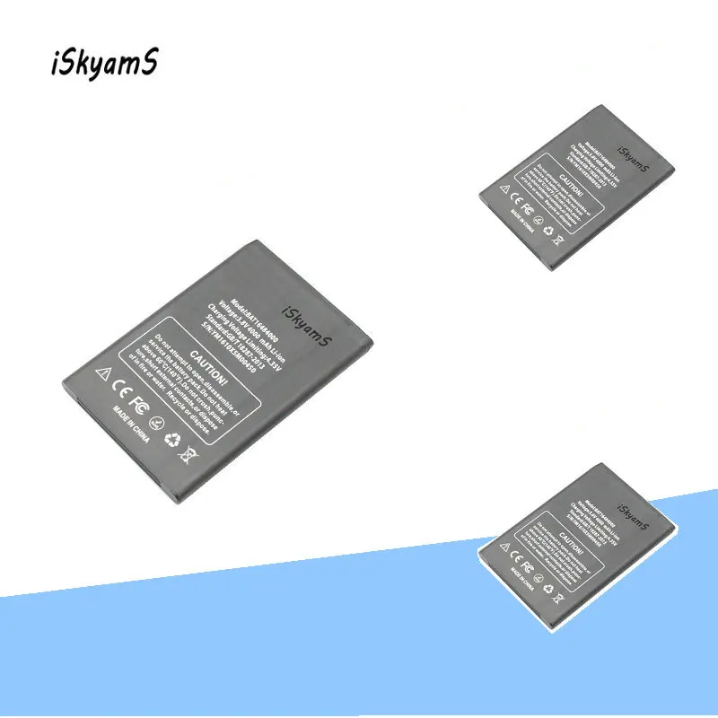 ISkyamS 3x4000 мАч BAT16484000 высокое качество литий ионная сменная батарея Для Doogee X5 MAX X5MAX