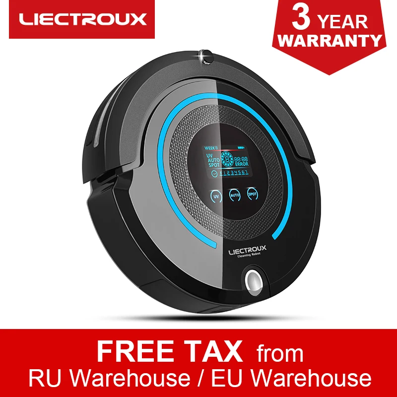 Liectroux A338 Multifunctional Automatic Robot Vacuum Cleaner (Sweep,Vacuum,Mop,Sterilize),Schedule,Virtual Blocker,Self Charge, Liectroux A338 Multifunctional Automatic Robot Vacuum Cleaner (Sweep,Vacuum,Mop,Sterilize),Schedule,Virtual Blocker,Self Charge,