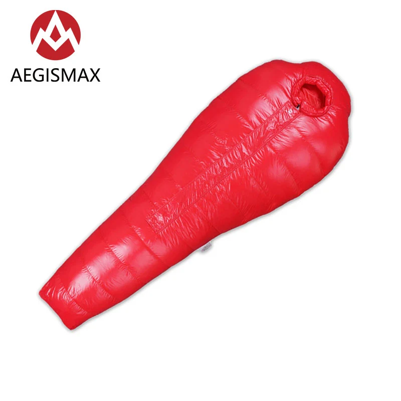 AEGISMAX AEGIS-B1500 Series Duck Down Outdoor Camping 3D Fully Surrounded Munny Thicken Keep Warm Winter Sleeping Bag
