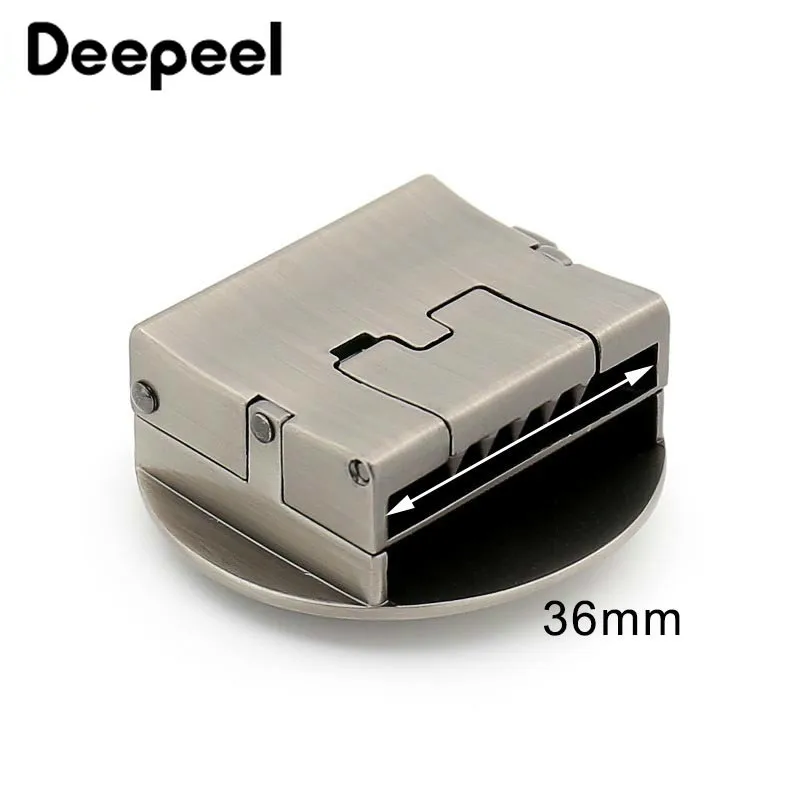 Deepeel 1 шт. 36 мм деловой мужской металлический ремень с пряжкой модная