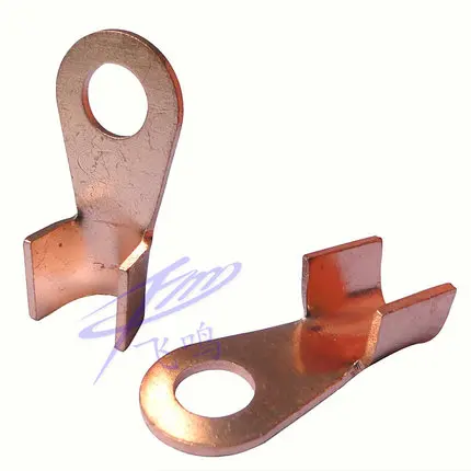 

10pcs/lot OT-3A Dia Red Copper Circular Splice Crimp Terminal Wire Naked Connector for 1-2.5 Square Cable