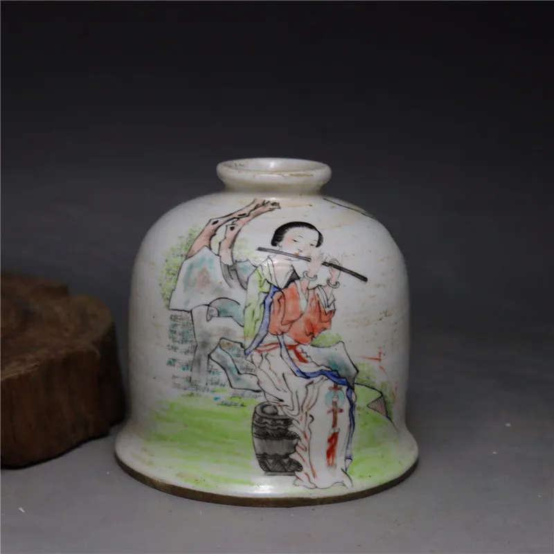 

Rare SongDynasty(961--1275)Jingdezhen kiln bottle,Ladies flute,Decoration,collection & adornment,Free shipping