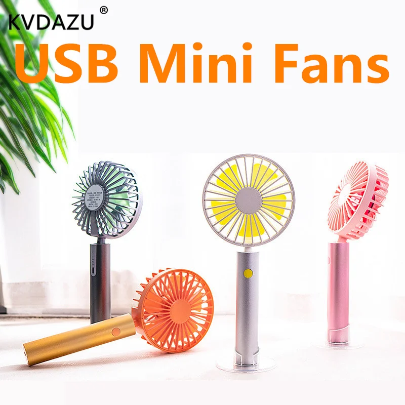 

Mini Fan Rechargeable USB Fan handheld Small Fans Household Student Dormitory Bedside Office desk Portable cooler