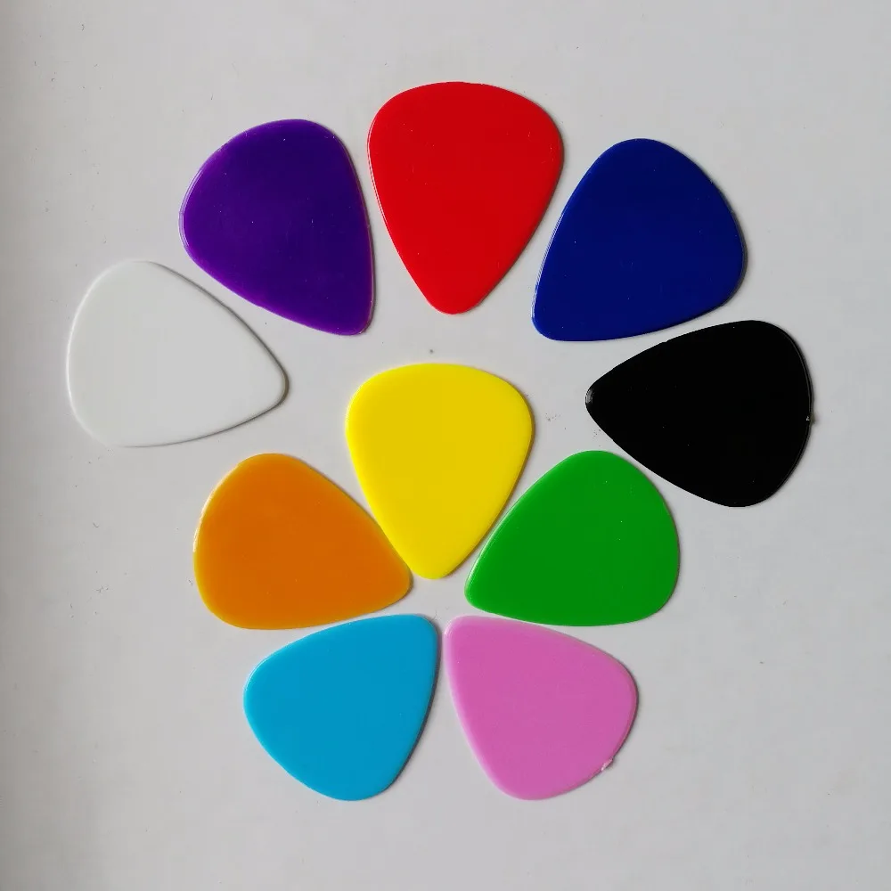 

Mixing color nylon guitar picks 0.46mm 100pcs 1000pcs