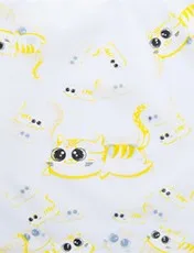 Cute Cat Transparent Cosmetic Bag Travel Makeup Case Women Drawstring Bath Organizer Storage Pouch Toiletry Wash Beaut Kit - Цвет: XL yellow