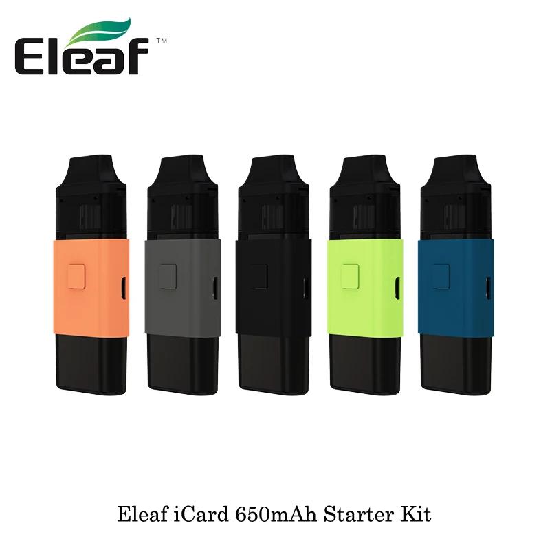 15 Вт Eleaf Икар 650 мАч Starter Kit электронная сигарета мл 2 мл ёмкость Childproof с ID 1.2ohm катушки Vape испаритель VS iJust 3