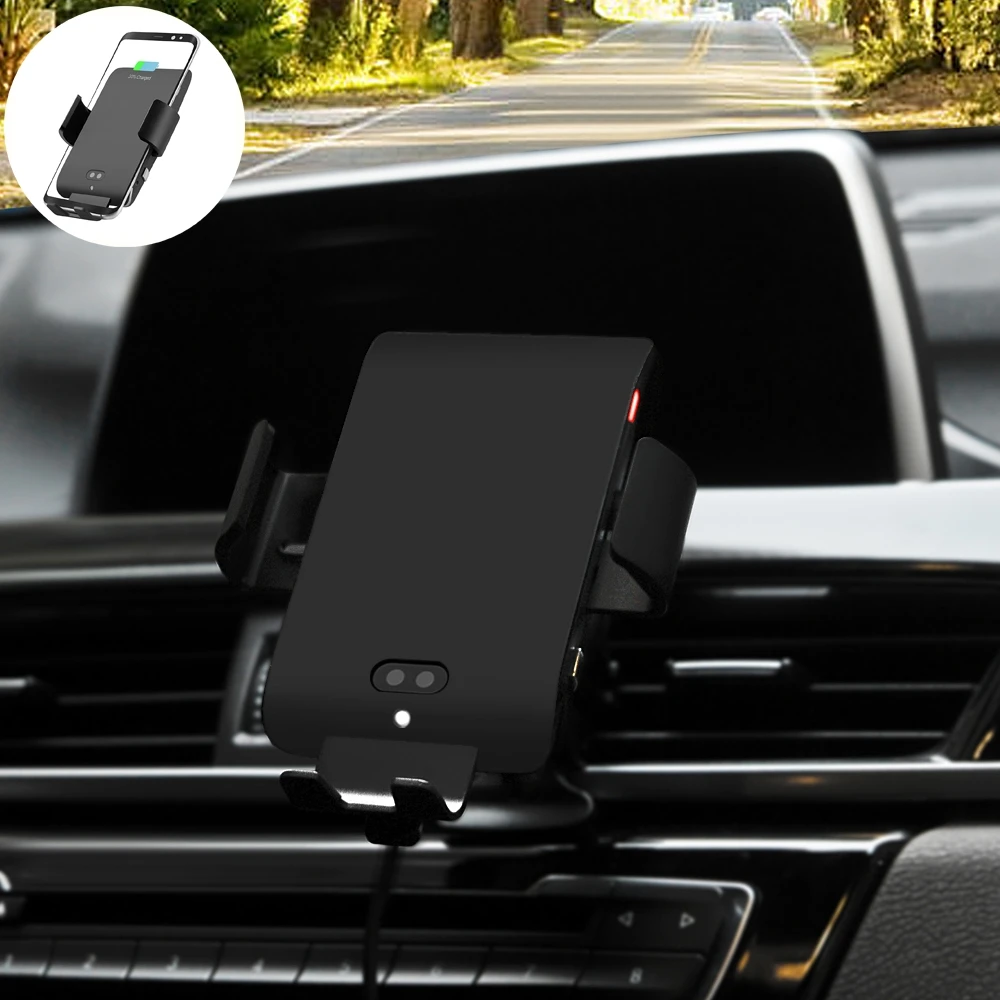 HAWEEL 10W Car Wireless Charger for iPhone XR / XS Max/ Galaxy / Huawei and Other Qi-compatible Phone Support Voice Control