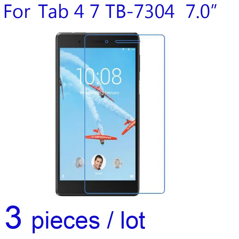 3 шт./лот для lenovo Tab 4 7 эфирные TB-7304/7504X Защитные пленки для планшетов, прозрачные/матовые/нано взрывозащищенные защитные пленки