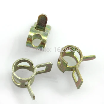 

1000 pcs / lot 6mm 1/4" Vacuum Spring Clips Action Hose Clamps