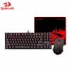 Redragon K552-BA Gaming Keyboard and Mouse Mouse Pad Combo LED Backlit Mechanical Gaming Keyboard 87 key PC Gaming Keyboard ► Photo 1/6