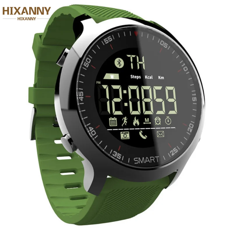 

Smart Watch Sport Waterproof pedometers Message Reminder Bluetooth Outdoor swimming men smartwatch for ios Android phone Watches