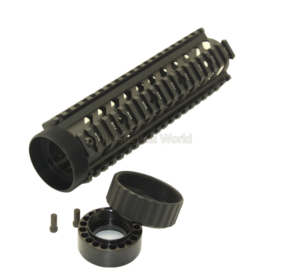 Охотничий " дюймовый AR-15 M16 M4 Handguard Free Float Quad Rail сверхмощный Handguard AR. 223/5. 56 RAS винтовка стрельба аксессуары