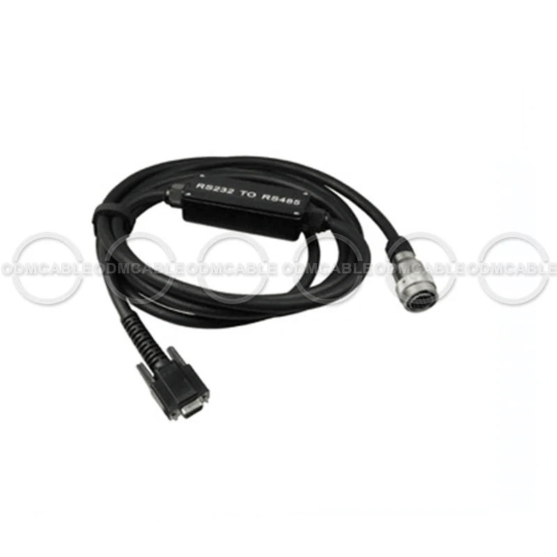 MB Star мультиплексор Xentry DAS с 16 pin OBD II+ 14 PIN грузовик+ RS232-485 кабель для MB c3 Авто Грузовик диагностический сканер - Цвет: RS232-485 cable