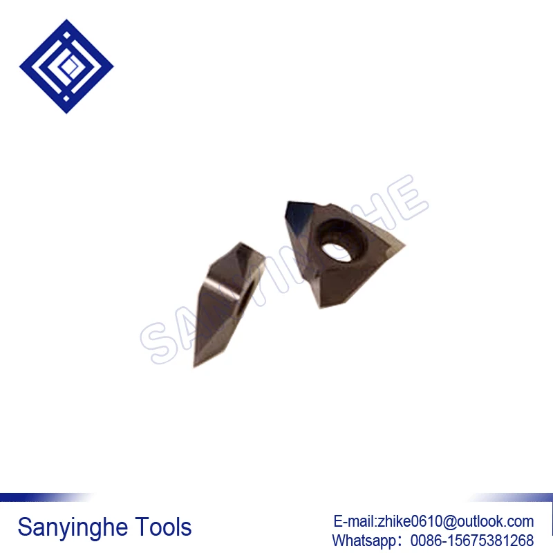 

free shipping high quality sanyinghe 10pcs/lots 16VER AG55 M30 cnc carbide threading inserts