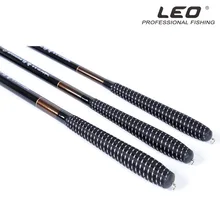 

2018 Leo new arrival Carbon fishing Pole Light weight portable Telescopic rod for stream fishing 6/7/9 section 3.5m-5.3m length