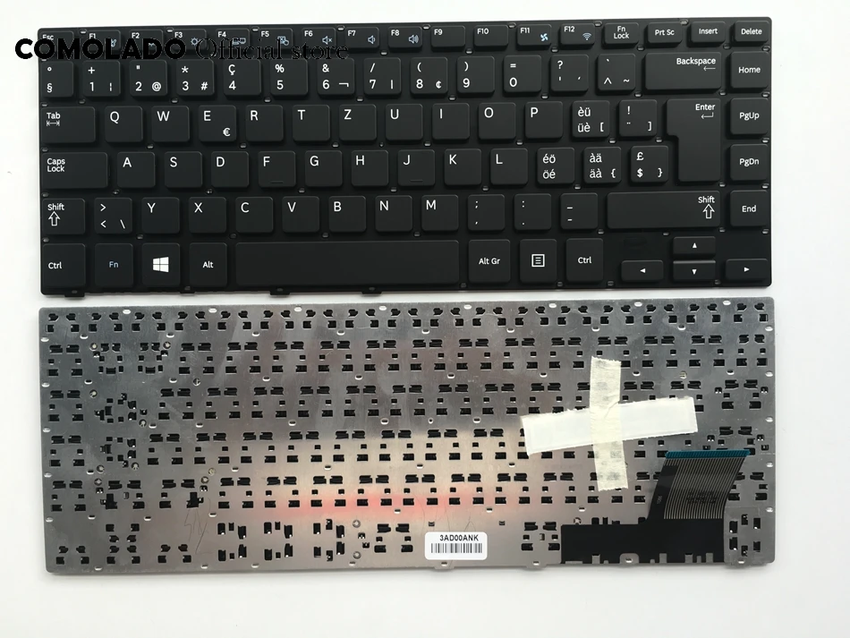 

SW Swiss Keyboard for Samsung 370R4E NP370R4E NP370R4V NP450R4E NP450R4V NP470R4E 370R4V 450R4E 450R4V 470R4E 470R4V keyoard