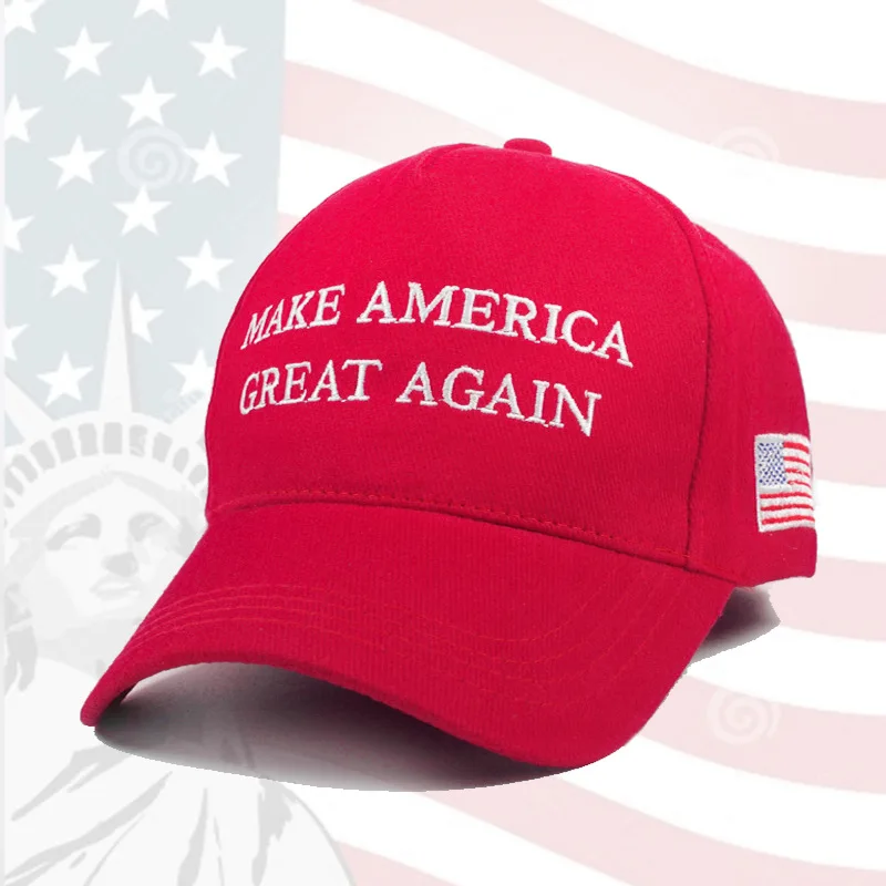 

Presidential election advertising cap make america great again baseball cap embroider text cotton red dad hat for men and women