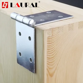 

Iron Galvanized Flap Hinges Flip Furniture Hardware Fittings Folding Hinge Wooden Box Plank Hinge