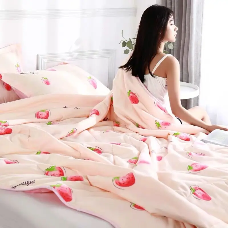 Высококачественная Милая простыня с мультгероями, летнее одеяло для кондиционера, одеяло, постельное белье, одеяло для дома, Текстиль - Цвет: as the picture shows