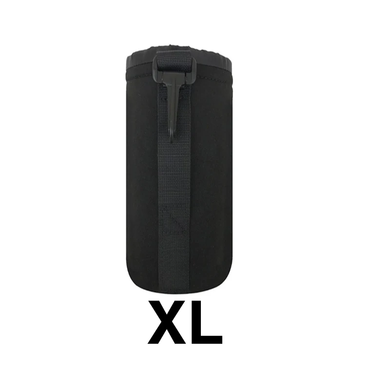 

EDMTON 1Pcs Camera Lens Pouch Bag Neoprene Waterproof Soft Video Camera Lens Pouch Bag Case Full Size XL Camera Lens Protector