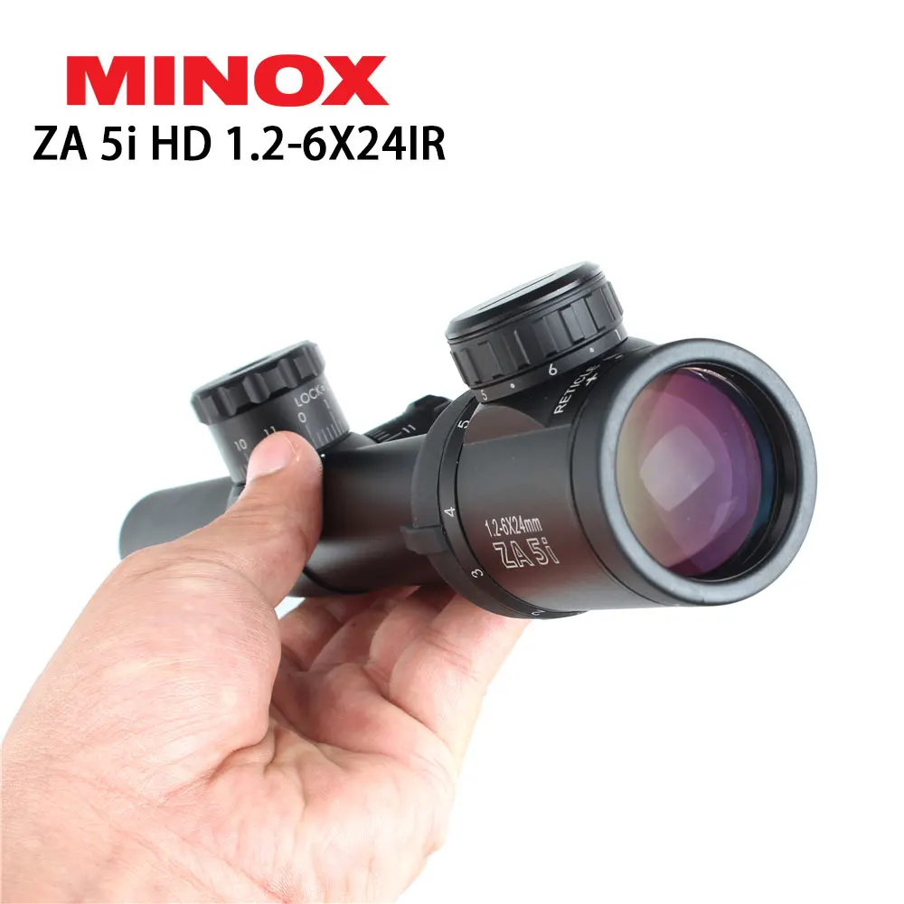 Компактная Охотничья винтовка MINOX ZA 5i HD 1 2 6X24IR с длинным рельефом для глаз
