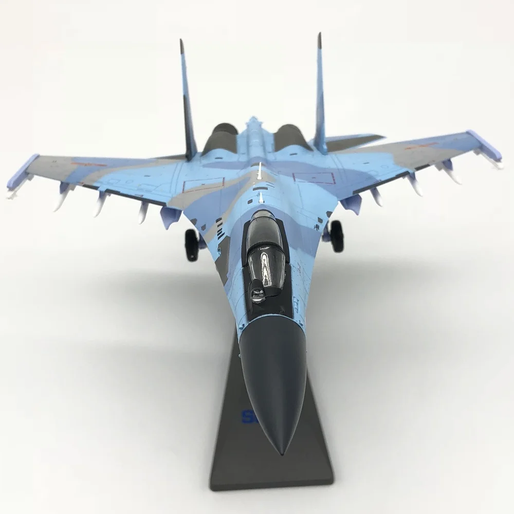 1: 72 Весы Модель Su35 Su-35 сплав Материал Самолет jet военная модель хобби