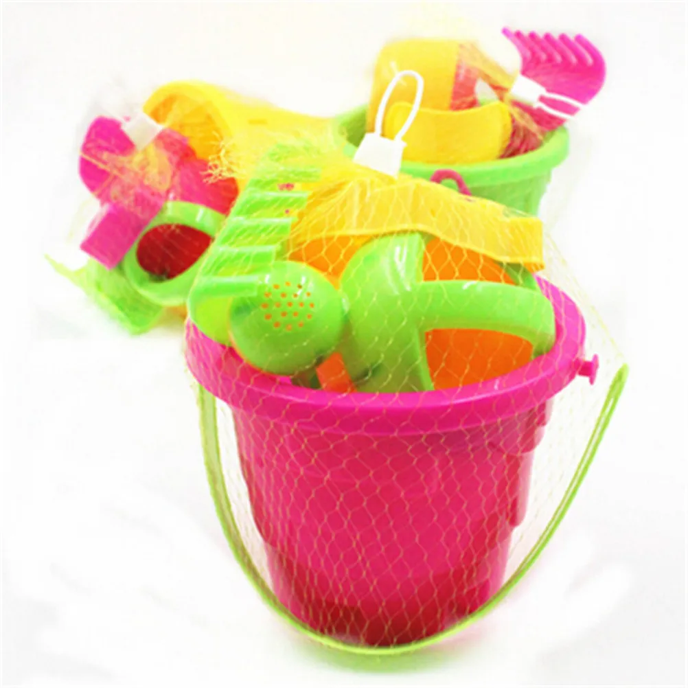 

1Set Sand Sandbeach Kids Beach Toys Castle Bucket Spade Shovel Rake Water Tools Children Beach Sand Dune Tool Toys