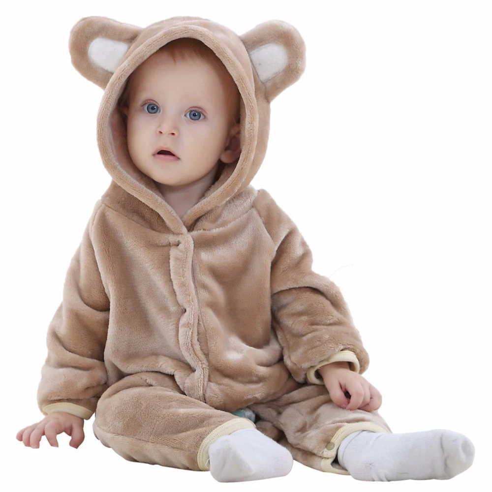Зимняя одежда для малышей комбинезон костюмы новорожденных 2019 г. bebe Одежда