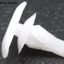 Shhworld Sea 200 шт. фиксатор уплотнительной прокладки для Mitsubishi MR380850 MU481283 Для Avalon 1995-On Автомобильные пластиковые зажимы Автомобильные крепежи