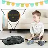 Rechargeable Remote Control Tank With LED Light 330° Rotation Barrel 40CM Camouflage RC Tank 1/20 9CH Infrared Electric Toys 3