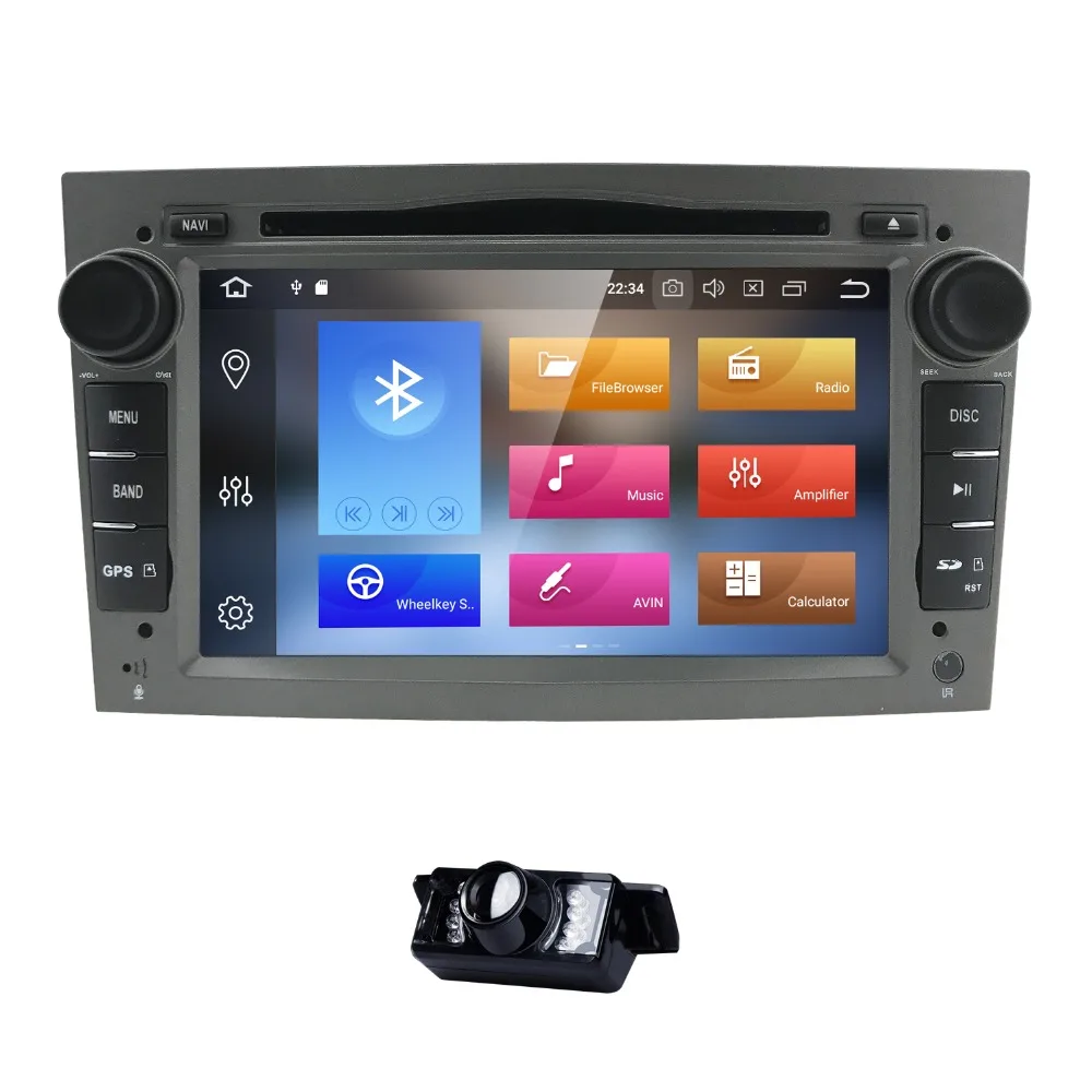 

Hizpo android 8.0 2din car dvd player For OPEL corsa from 2004 meriva 2004 signum 2003 bluetooth wifi touch screen RDS 32GB+4GB