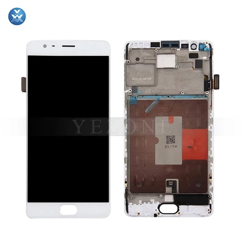 OnePlus 3T LCD Screen with frame (1)