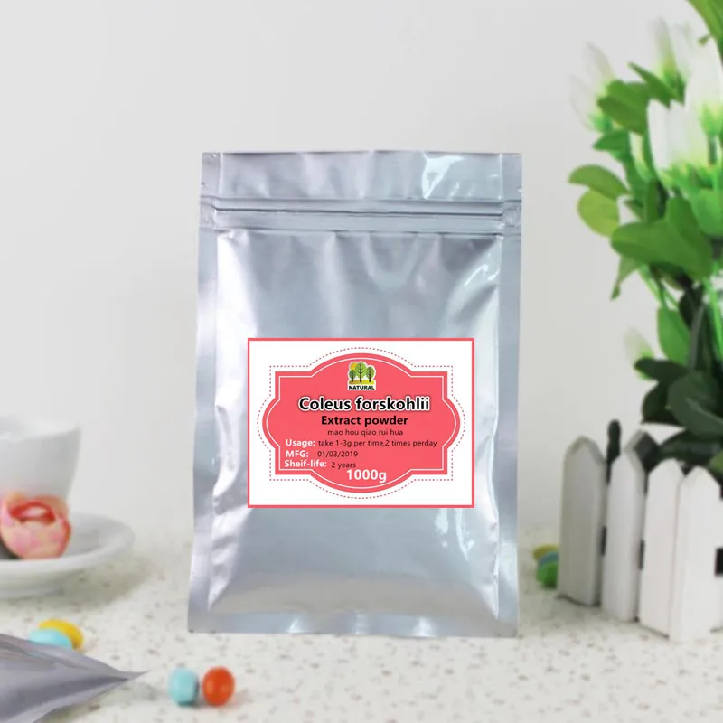 

1000g High-quality pure Coleus forskohlii Extract powder,PLECTRANTHUS BARBATUS,antianaphylaxis,free shipping