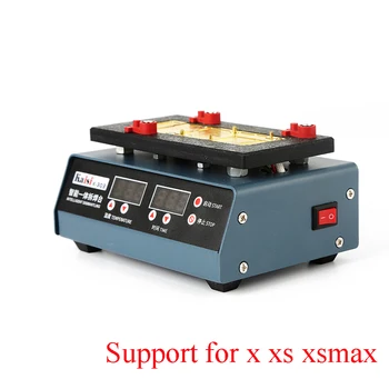 

New arrive 200 Degrees Rapid Separation Disassembly Platform For iPhone X XS MAX Motherboard Stratified temperature HeatingTable
