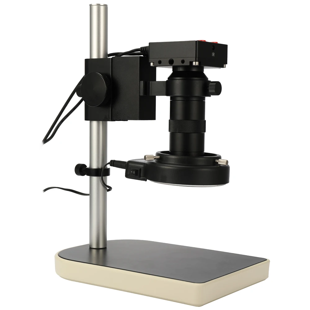 

Industrial Microscope 1080P 130X Digital Microscope Set HD Multimedia Interface Microscope Camera with Remote Control LED Light