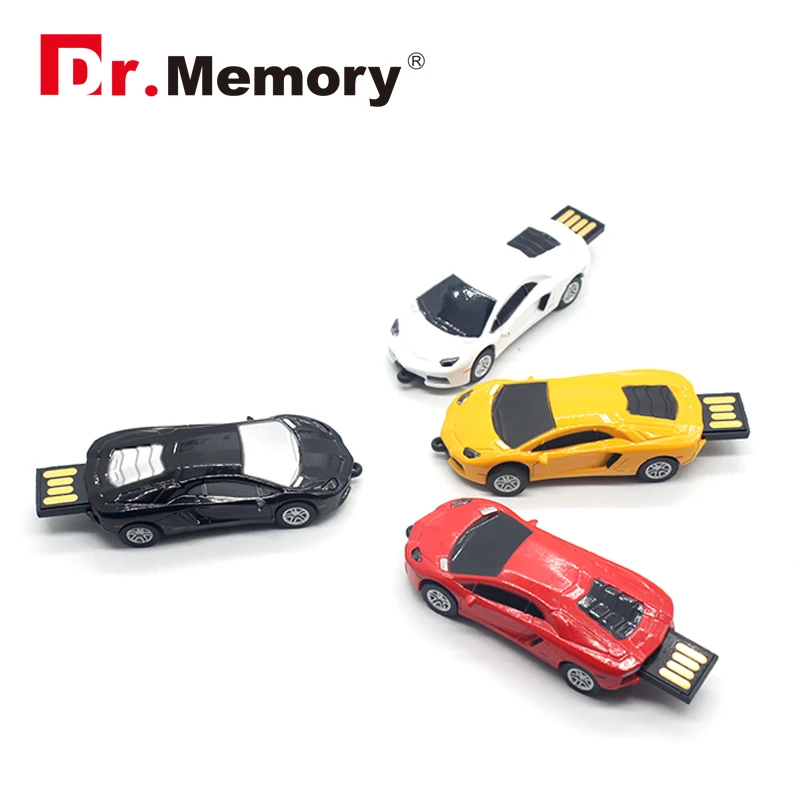 Классные 64 Гб USB флеш накопители спортивный автомобиль игрушка милый флешка 32 ГБ
