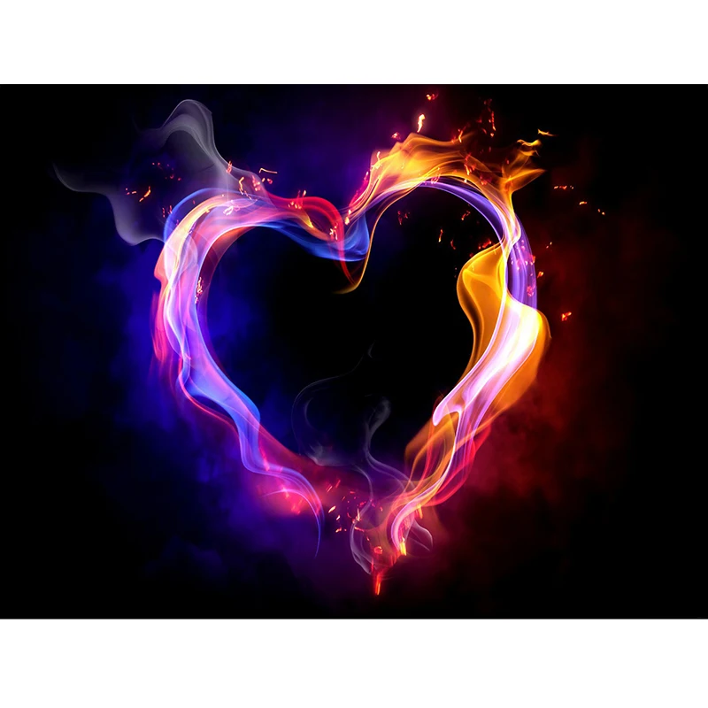 Diamonds Embroidery Lover,Diamond Paintings"Love And Heart"Cross Stitch