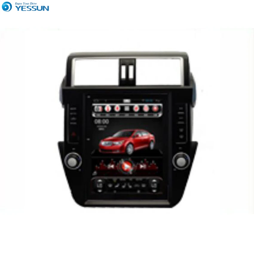 Flash Deal YESSUN For Toyota Land Cruiser Prado Android Car Navigation GPS HD Touch Screen Car Stereo Player Multimedia Audio Video Radio 0