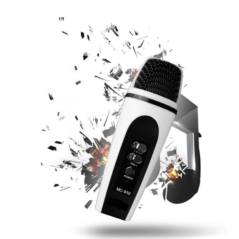 

Professional Condenser Microphone for ios iPhone 6 7 8 Android Mobile Audio Studio Vocal Recording Mic KTV Karaoke Microphones