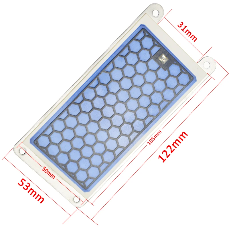 ATWFS озоновая керамическая пластина 5 г озонатор воздуха и воды озоновый генератор частей очиститель воздуха для дома
