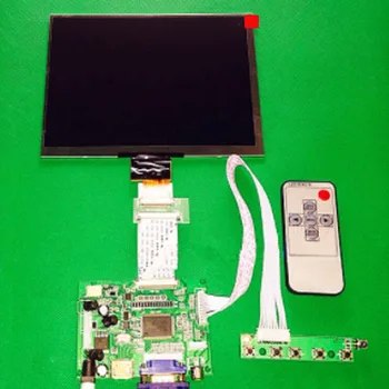 

HDMI/VGA/AV Control Driver Board + 8"inch HE080IA-01D 1024*768 IPS high-definition LCD Display for Orange Raspberry Pi
