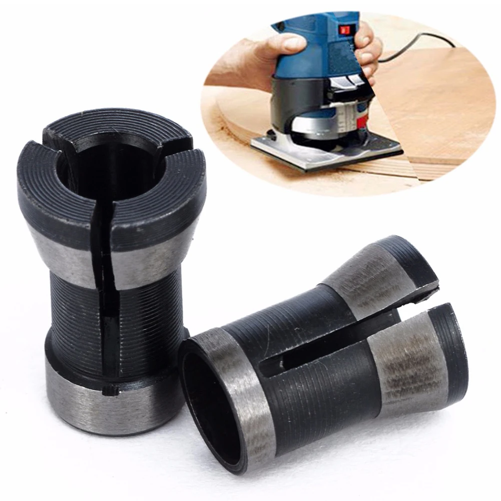

For Machinery Cutter Durable 6.35mm 8mm Manufacturing Stable Sturdy Collet Chuck Engraving Trimming Electric Router Machine