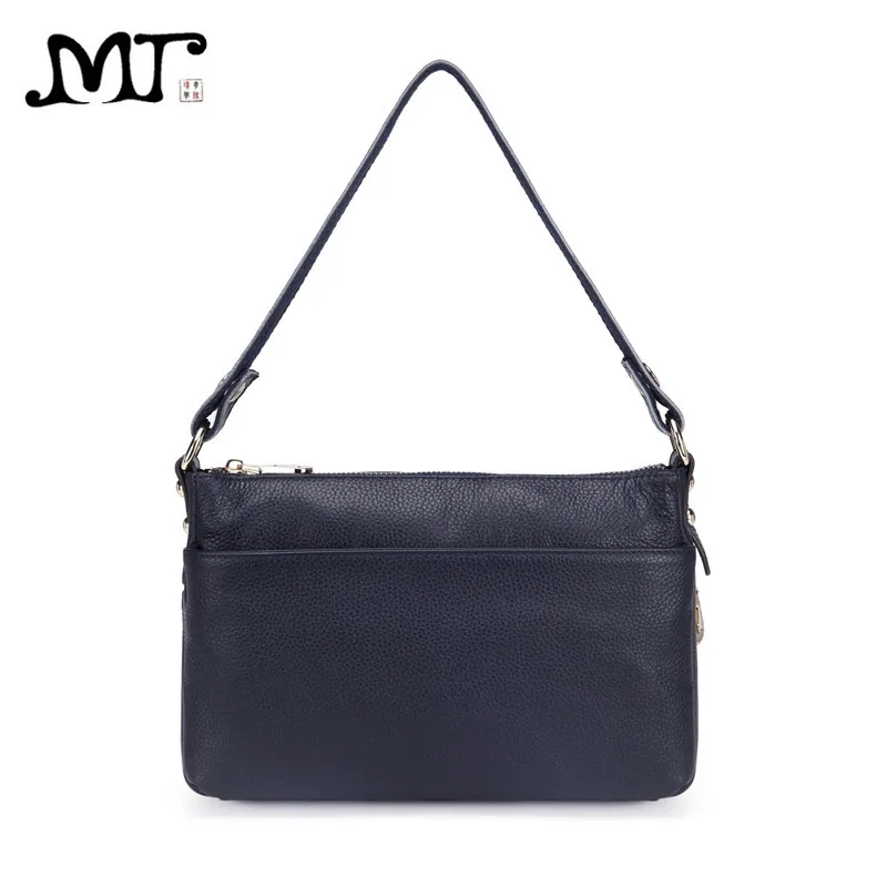 

MJ Genuine Leather Women Bag Small Crossbody Handbag Female Real Cow Leather Shoulder Bag Simple Fashion Messenger Bag