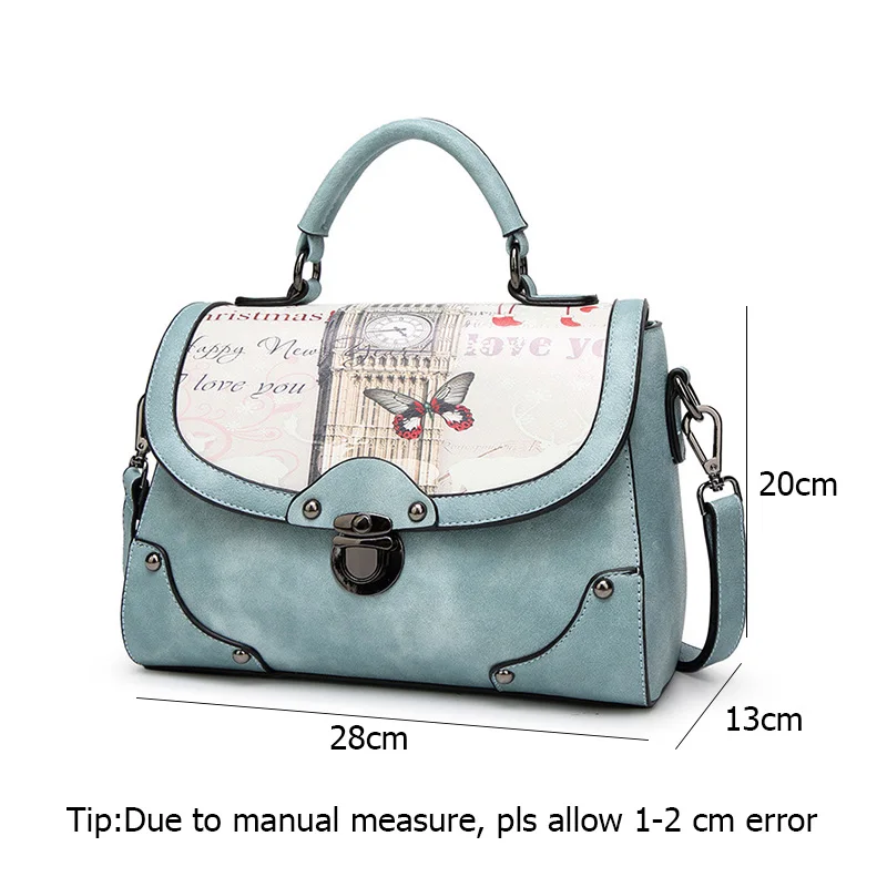 Women Handbag Diagonal Shoulder Small Bag Korean Fashion Handbags London Messenger Female Square Bag Female Package Tote SS7346 (5)