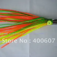 8' Металл Turbo глава высокое Скорость Троллинг приманка для тунца/Марлин/Elops Рыбалка Наслаждайтесь Розничная Удобство по цена оптовой продажи