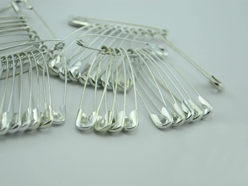 

200pcs 30mm Plated Silver/gold Safety Pins Pins Needles Hijab Pin For Hair/wedding/head/bridal Diy Accessories Large Findings