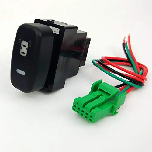 

12V-24v Push Button switch Car Parking Sensor SYMBOL Switch for Mitsubishi Galant Push Switch BLUE