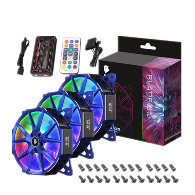 ZEAGINAL Алюминий RGB Вентилятор охлаждения 12035 Металл 5 в симфония Mobo D эффект новое
