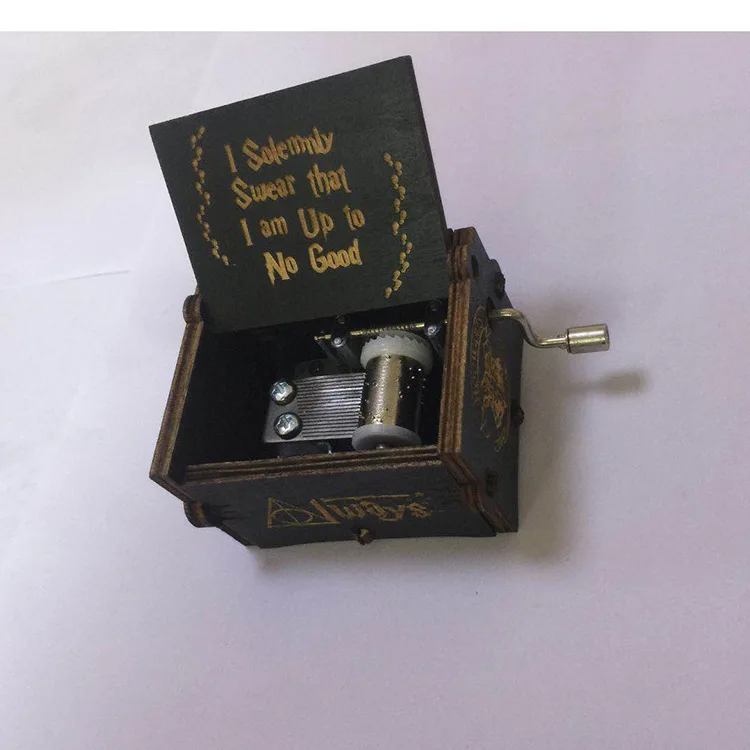 

Free shipping Hand music box of custom music box on the new harry potter music box manual music box manufacturer wholesale